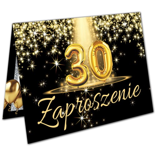 Zaproszenia na 30 Urodziny