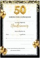 Zaproszenia na 50 Urodziny