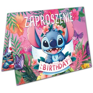 Zaproszenia na Urodziny dla Dzieci - LILO I STICH