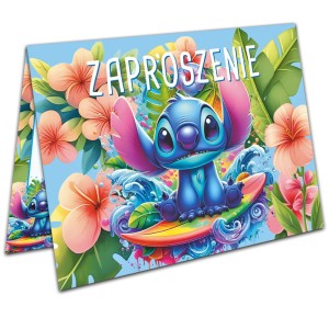 Zaproszenia na Urodziny dla Dzieci - LILO I STICH