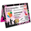 Zaproszenia na 18 Dowód Osobisty - zaproszenia.pl