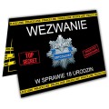 Zaproszenia na 18 wezwanie na policję - zaproszenia.pl
