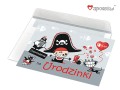 Zaproszenia na urodziny dla chłopca - Pirat