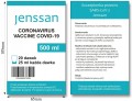 Naklejki na wódkę weselną, urodzinową, osiemnastkową, szczepionka, wirus, covid-19 Jenssan