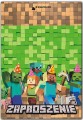 Zaproszenia na urodziny Minecraft Piksele