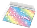 Zaproszenia na Urodziny Tęcza Tęczowe