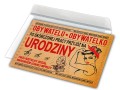 Zaproszenia na urodziny PRL - zaproszenia.pl