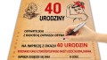 Zaproszenia na 40 Urodziny Czterdziestkę PRL